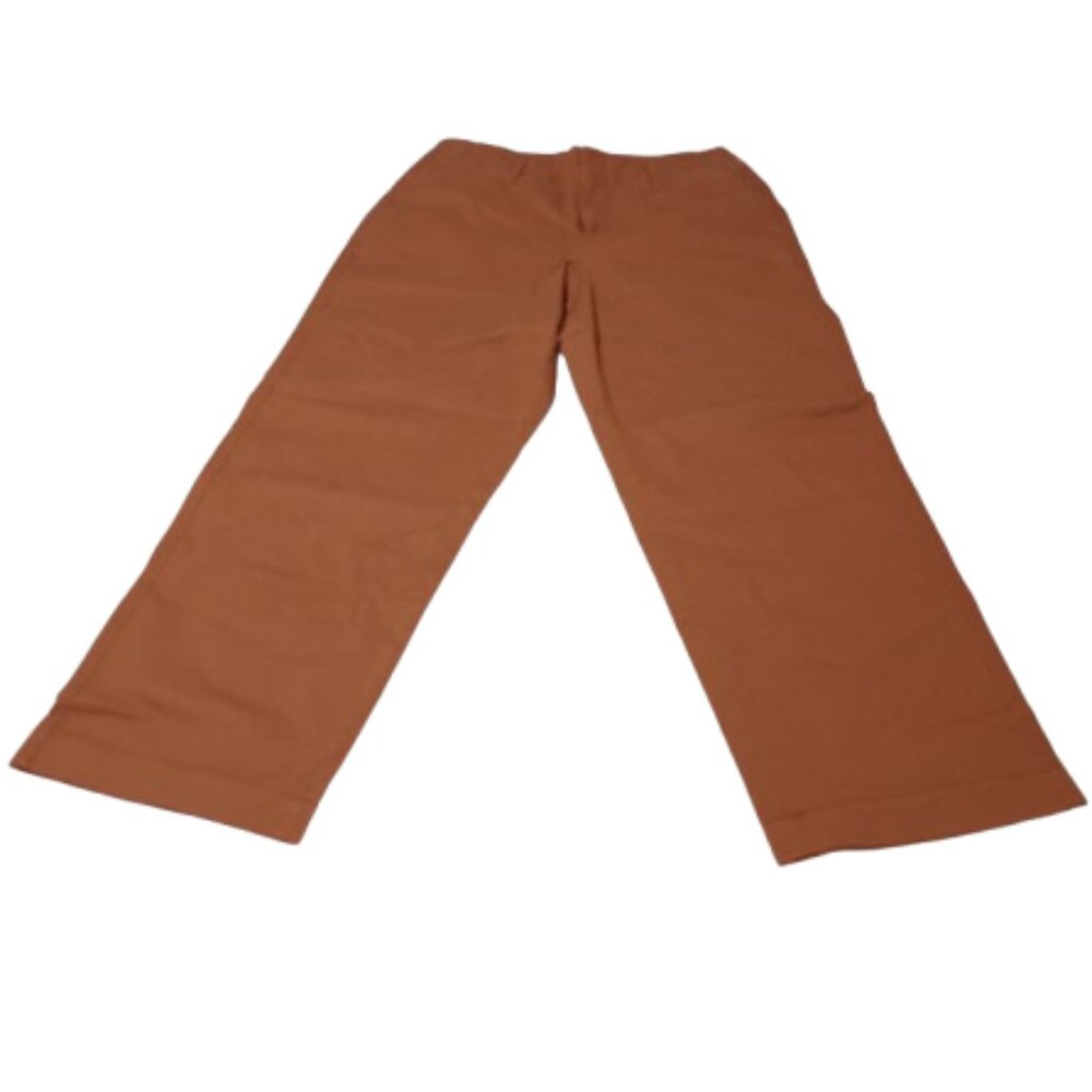 NWT a new day straight high rise stretch size 6 color brown Women's Trouser Pant